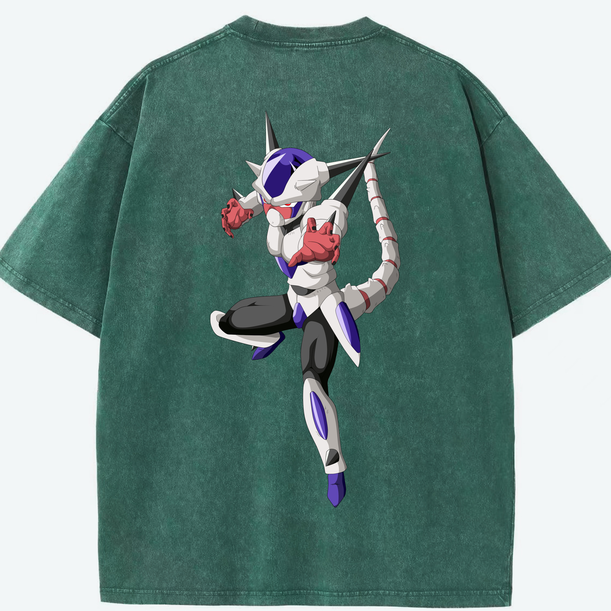 （画像用） ドラゴンボール クリーサ DRAGON BALL Kulisa 綿100% ヴィンテージ風 半袖Tシャツ（背面プリント）